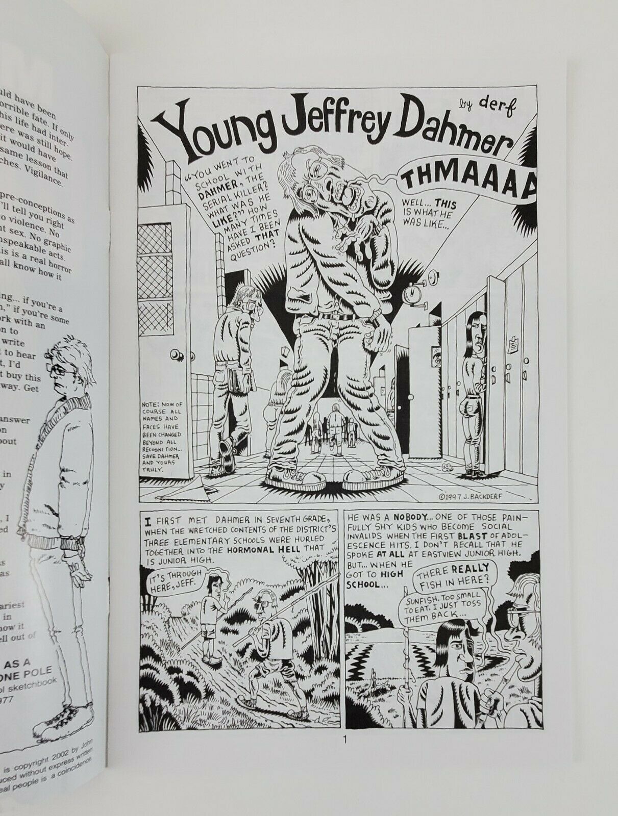 Derf Backderf My Friend Dahmer | John Backderf First Printing 2002 NM- | John ...